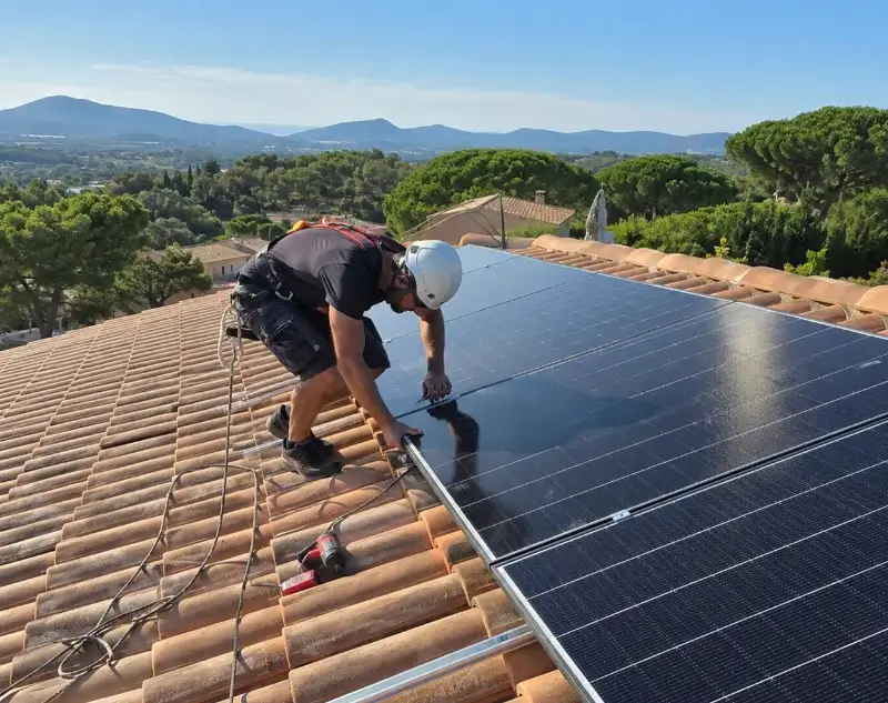 Installateur panneaux solaires Brouzet-lès-Alès — pose photovoltaïque sur toiture