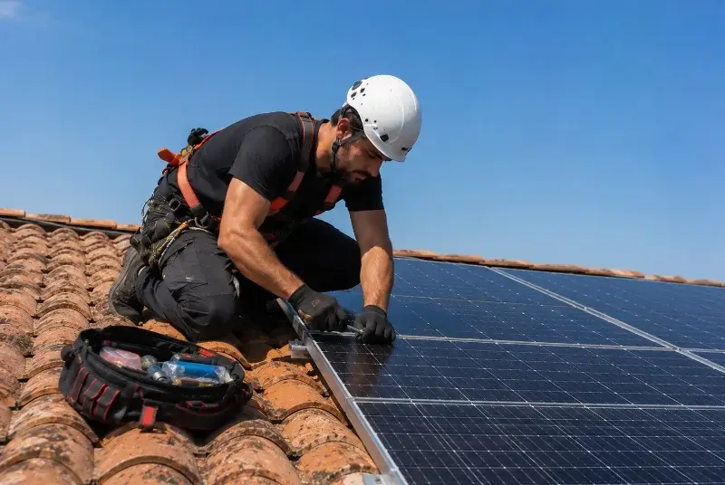 Maintenance et monitoring de panneaux solaires à Brouzet-lès-Alès